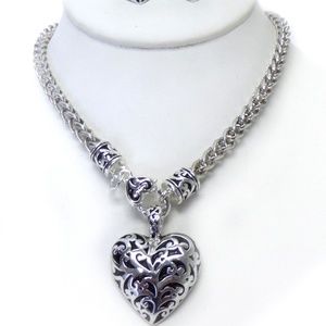 Heart Jewelry Set